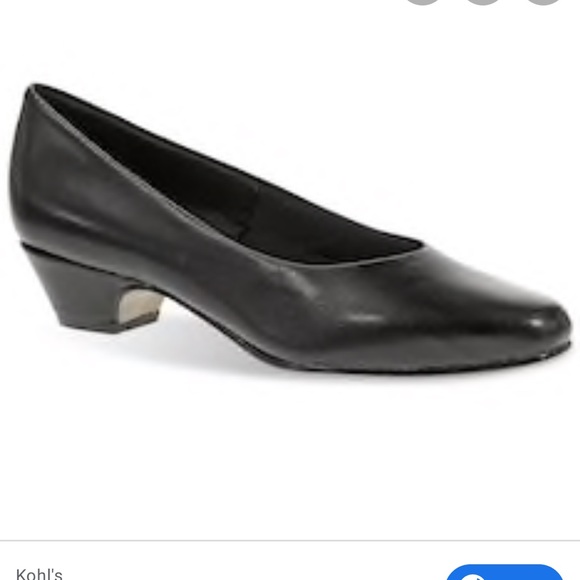 hush puppies black heels